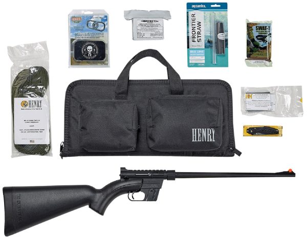 HENRY H002BSGB US SURVIVAL PACK W/GEAR 22LR