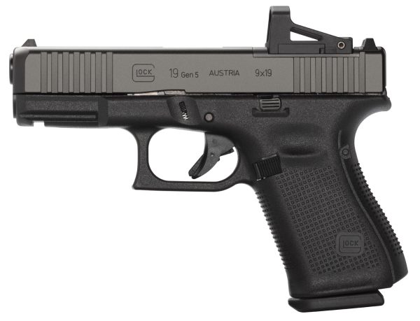 GLOCK*PA195S201MOS      G19   9MM G5 MOS FRT   10R