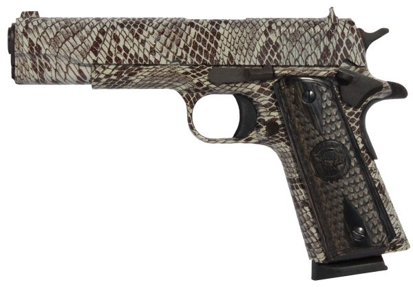 IVER 1911A1COPPERHEAD 45 5IN GVRN SNAKE TAN