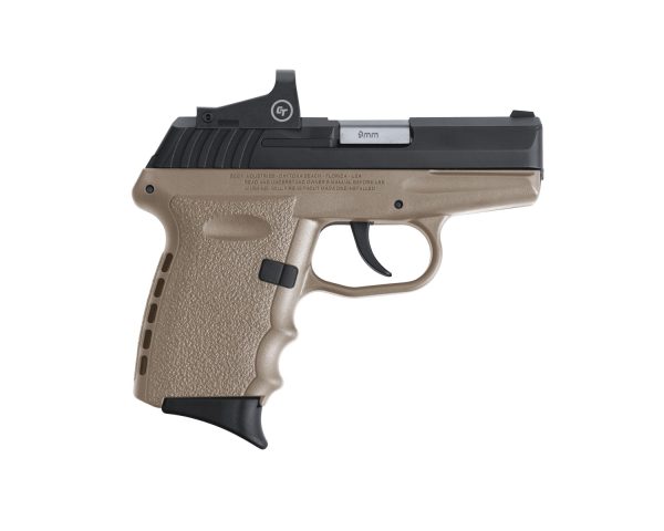 SCCY CPX-2CBDERDE         9MM RDDOT 10R NS BLK/DKE