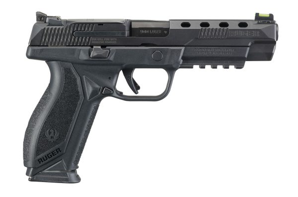 RUG 8672  AMER PSTL 9MM  5IN PRO      17R      BLK