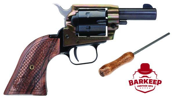 HER BK22CH2WBRN10 BARKEEP 22LR 2 6R BLK/SCR