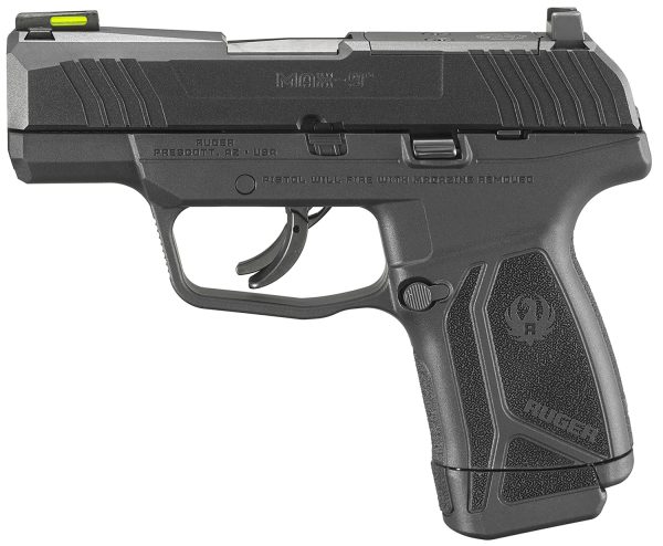 RUG 3503  MAX-9 PRO 9MM  3.2 OPTRDY   12R      BLK