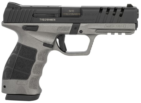 SAR USA SAR9XBL 9X PLT/BLK 9MM 17/19