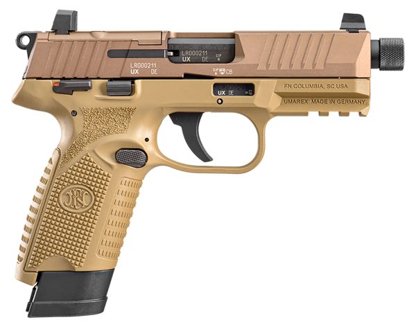 FN 66101009    502 TACTICAL 22LR  4.6   2X10   FDE