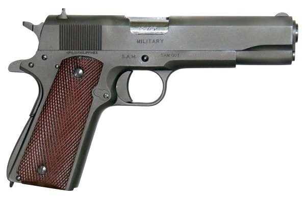 GLOBAL  GDMILBK455   1911 45ACP 1  MAG MLTRY  9+1
