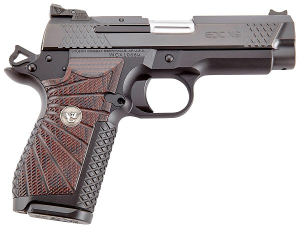 WILS EDCX-CPR-9A EDC X9 9MM 4″ 15RD BLK AMBI SFTY