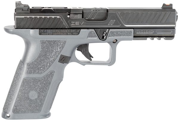 ZEV OZ9-STD-COM-G         OZ9 9MM COMBAT GRAY GRIP