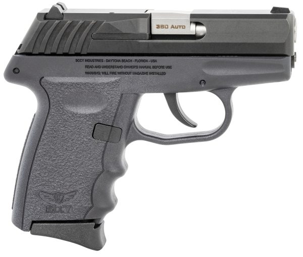 SCCY CPX-3CBBK 380 3.1 10R NS BLK/BLK
