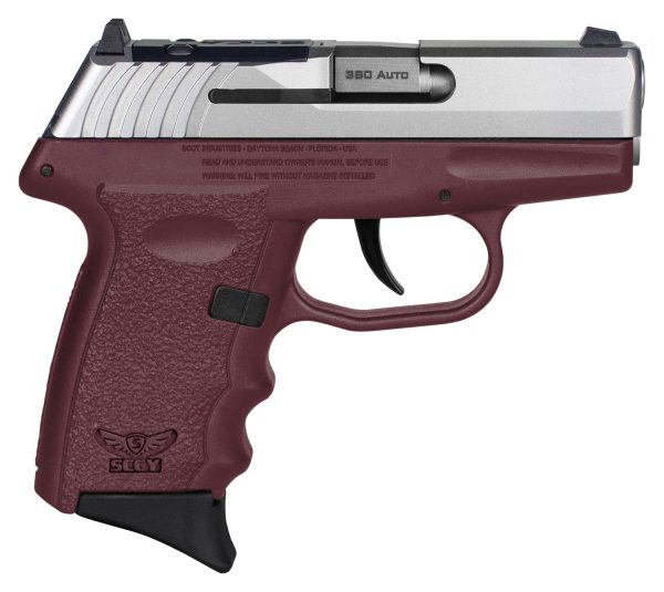 SCCY CPX-3TTCRRDRG3       380 2.96 10R NS   TT/CRM