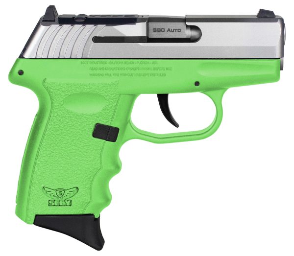 SCCY CPX-3TTLGRDRG3       380 2.96 10R NS  TT/LIME