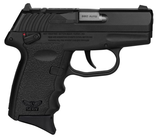 SCCY CPX-4CBBKRDRG3 380 2.96 10R SF BLK/BLK