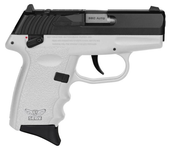 SCCY CPX-4CBWTRDRG3 380 2.96 10R SF BLK/WHT