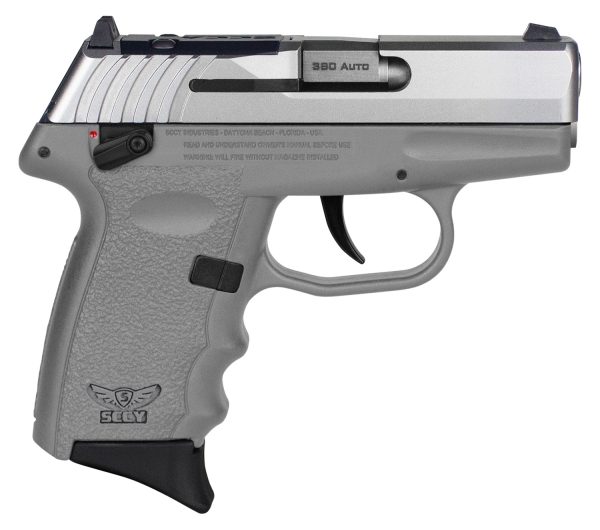 SCCY CPX-4TTSGRDRG3       380 2.96 10R SF  TT/SGRY