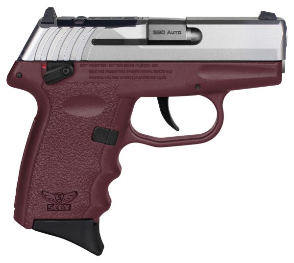 SCCY CPX-4TTCRRDRG3       380 2.96 10R SF   TT/CRM