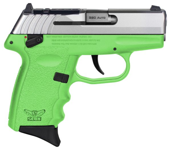 SCCY CPX-4TTLGRDRG3 380 2.96 10R SF TT/LIME