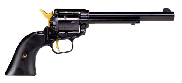HER RR22B4-GLD ROUGH R 22LR 4.75 6R BLK/GLD