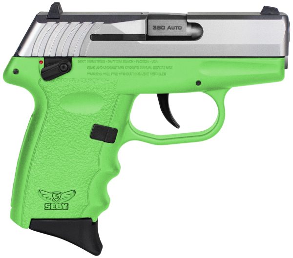 SCCY CPX-4TTLG            380 2.96 10R SF  TT/LIME