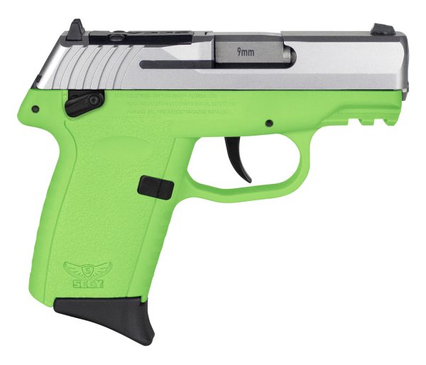 SCCY CPX-1TTLGRDRG3       9MM 3.1  10R SF  TT/LIME