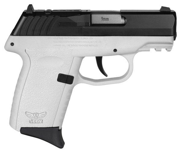 SCCY CPX-2CBWTRDRG3 9MM 3.1 10R NS BLK/WHT