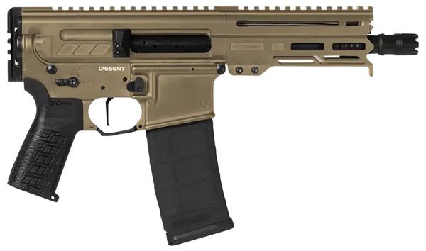 CMMG 54AA847CT   DISSENT MK4  5.7X28 6.5  32R FDE