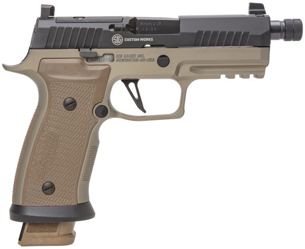 SIG 320AXGCA9CWCBTTBR2  P320 9M AXGCMBT    21R FDE
