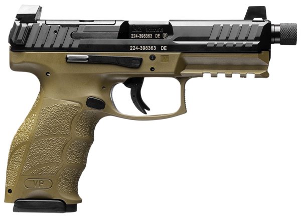 HK 81000777 VP9 TACT     B FDE  W/ 3-10RD MAGS NS