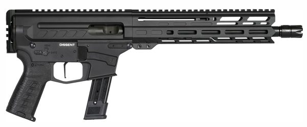CMMG 92A80C4AB    DISSENT MK17   9MM 10.5  33R BLK