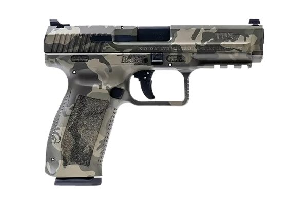 CIA HG4865WG-N CANIK TP9SF 18R 9MM WOODLND GRN