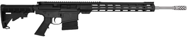 GLFA GL1065SSBLK 6.5CRD AR10 SS 20IN 10RD BLK/SS