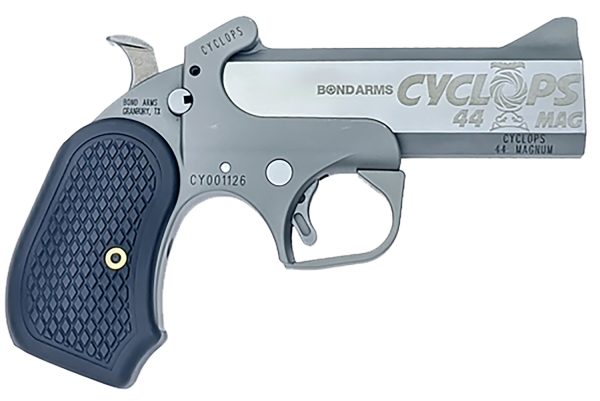 BOND BACY   CYCLOPS BIG BORE  44MAG 4.25″     STST