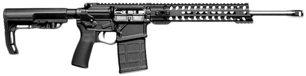 POF 02063 ROGUE RFLE DI 13 13M RAIL 308 BLK