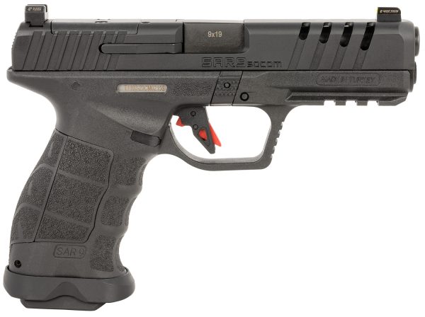 SAR USA SAR9SOCOMBL  SAR9 SOCOM BL       9MM 17/21