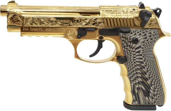 EAA 390088 GIRSAN REGARD MC DLX 9MM 4.9 18R GLD