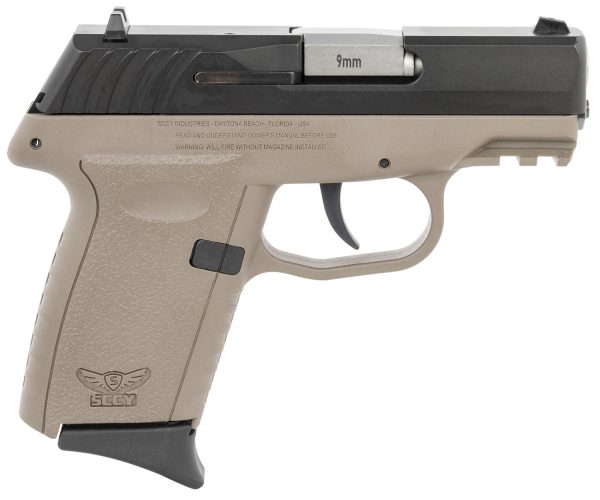 SCCY CPX-2CBDEG3          9MM 3.1  10R NS  BLK/DRK