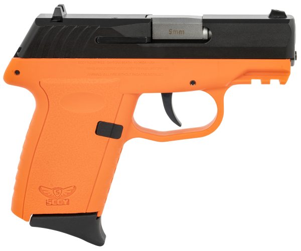 SCCY CPX-2CBORG3 9MM 3.1 10R NS BLK/ORG