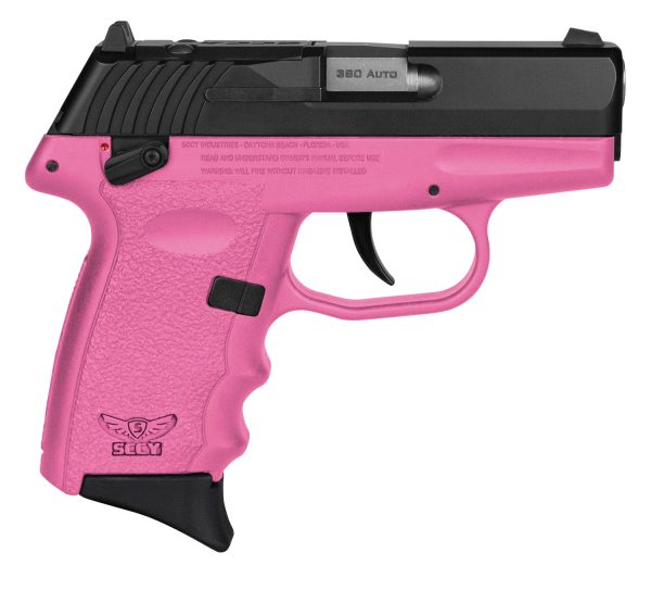 SCCY CPX-4CBPKRDRG3       380 2.96 10R SF  BLK/PNK