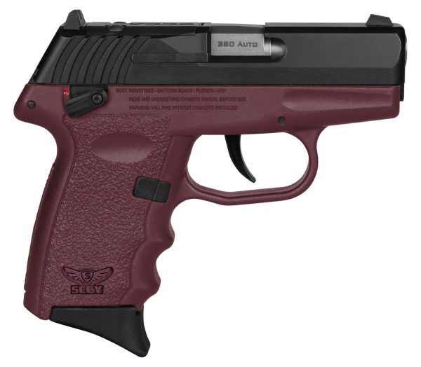 SCCY CPX-4CBCRRDRG3       380 2.96 10R SF  BLK/CRM
