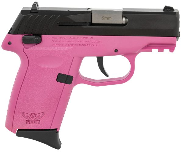 SCCY CPX-1CBPKG3 9MM 3.1 10R BLK/PNK
