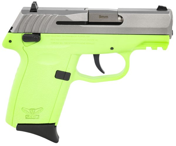 SCCY CPX-1TTLGG3 9MM 3.1 10R TT/LIME