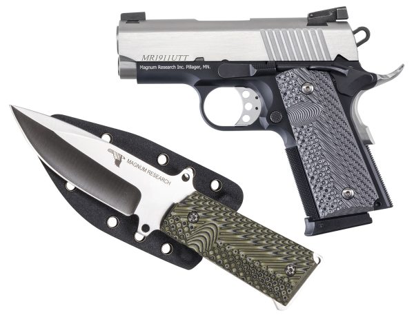 MAG DE1911UTTK 45ACP UNDERCOVER W/KNF 3 6R 2TN