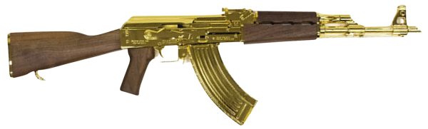 ZASTAVA ZR7762WMGL ZPAPM70 762 RFL 24K GOLD  WLNT