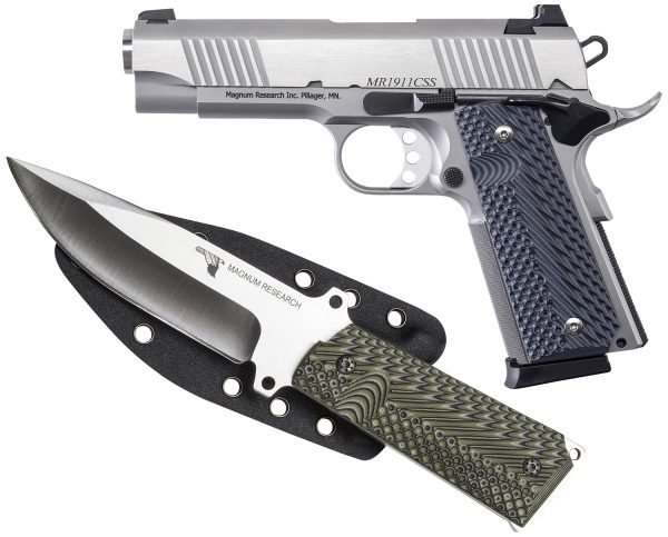 MAG DE1911C9SSK 1911 9MM C 4.33 W/KNF SS/BLK