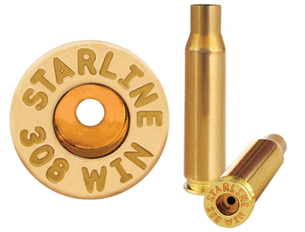 STAR 308WINEUP-50        UNP BRASS 308 WINCHESTER