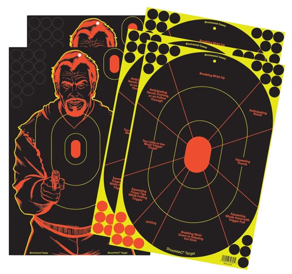 BIR 34630 SHOOT-N-C 12X18 3TRNR/2BADGY TG