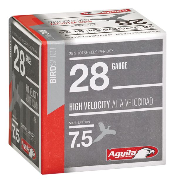 AGUILA 1CHB2873 GAME    28G  2.75 #7.5 3/4OZ 25/20