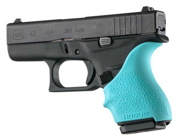 HOG 18204   HANDALL GRIP SLEEVE GLOCK 42/43 AQUA