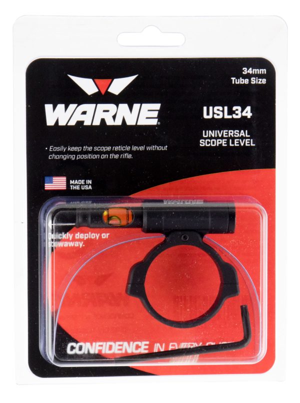 WARNE USL34 UNIV SCOPE LEVEL 34MM