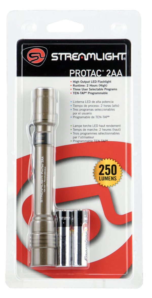 STL 88072 PROTAC 2AA FLASHLIGHT COYOTE