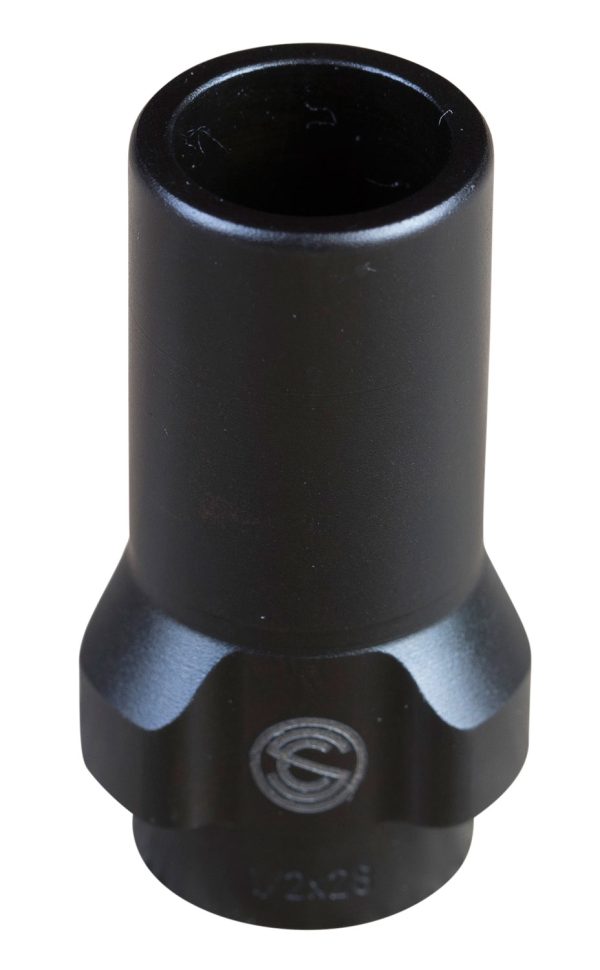 SILENCERCO AC2607 3-LUG MUZZLE DEVICE 1/2″-36 9MM